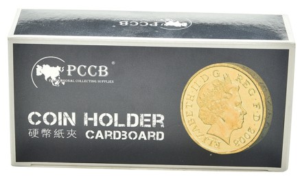 Холдер для монет 25 мм под скрепку (50 шт) PCCB