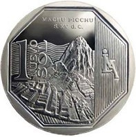 6774b.jpg Перу 1 соль 2011 г «Мачу Пикчу»