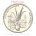 Приднестровье 1 рубль 2024 Ирис понтический UNC / коллекционная монета