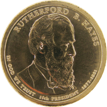 США Резерфорд Берчард Хейз 1 доллар 2011 г.